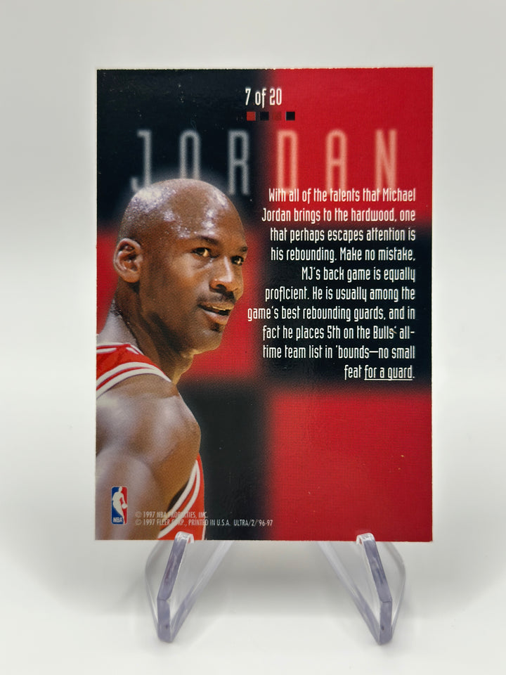 1996-97 Fleer Ultra Michael Jordan Board Game #7