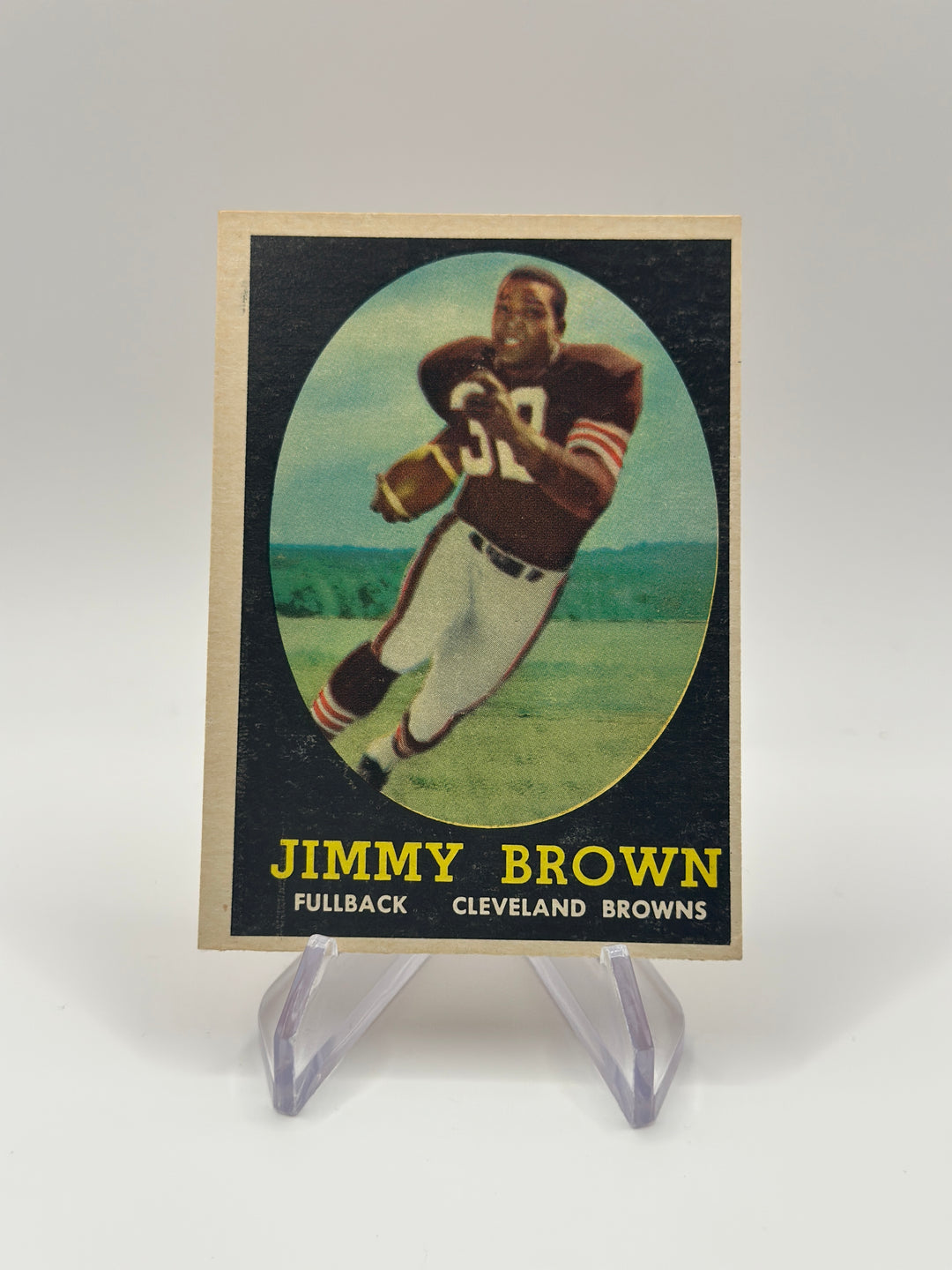 1958 Topps #62 Jimmy "Jim" Brown RC Rookie HOF