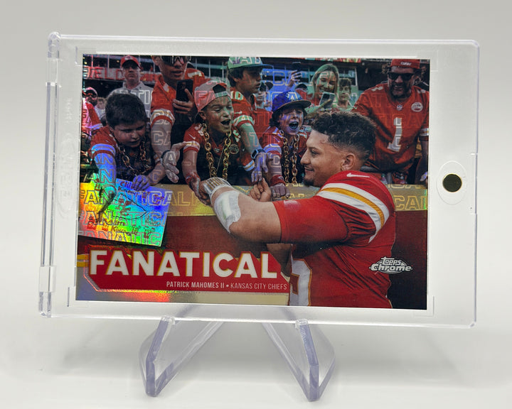 2025 Topps Chrome Patrick Mahomes II Fanatical #FF-14