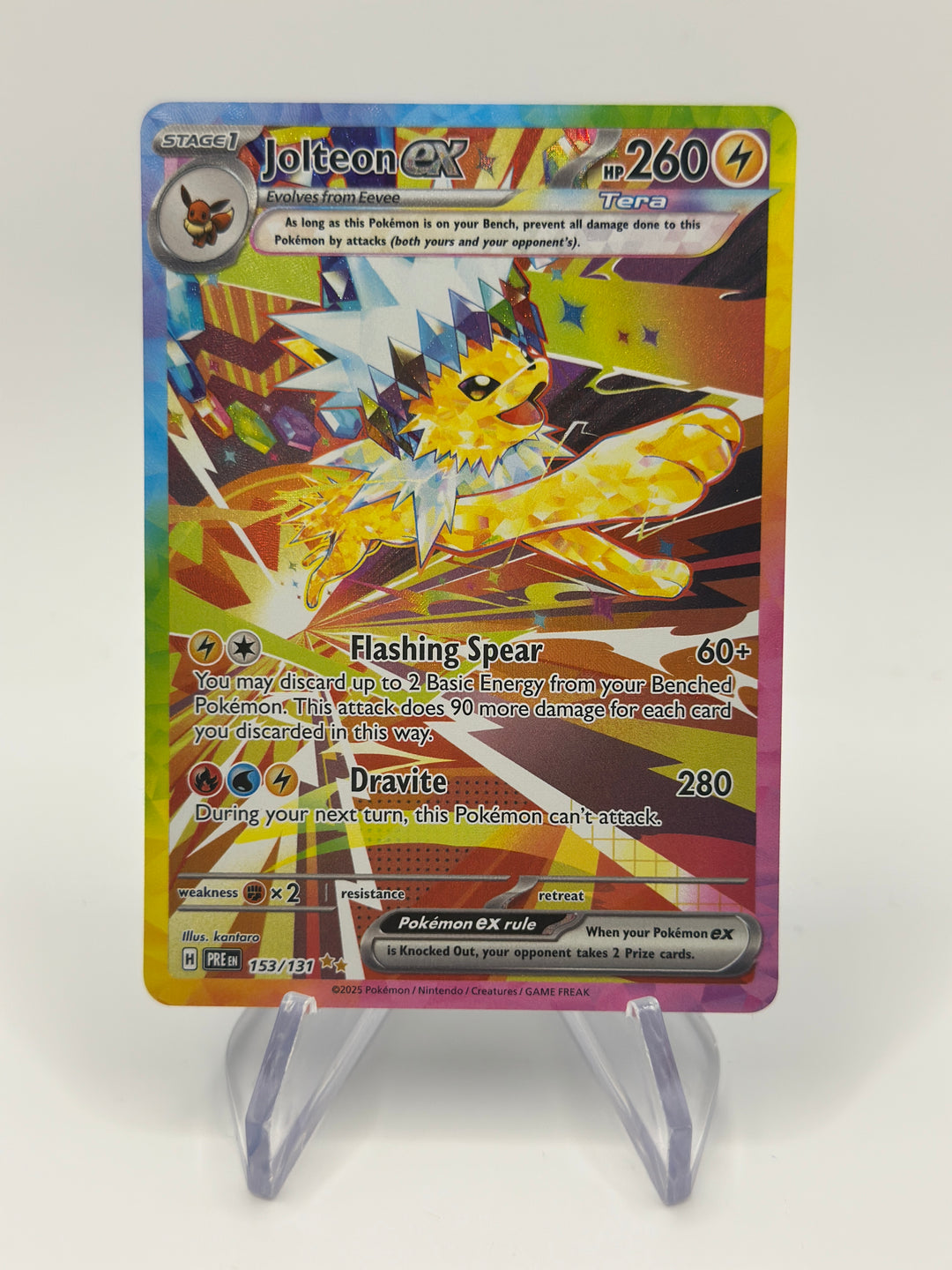 Pokémon Jolteon EX 153/131 – Cards in The Land