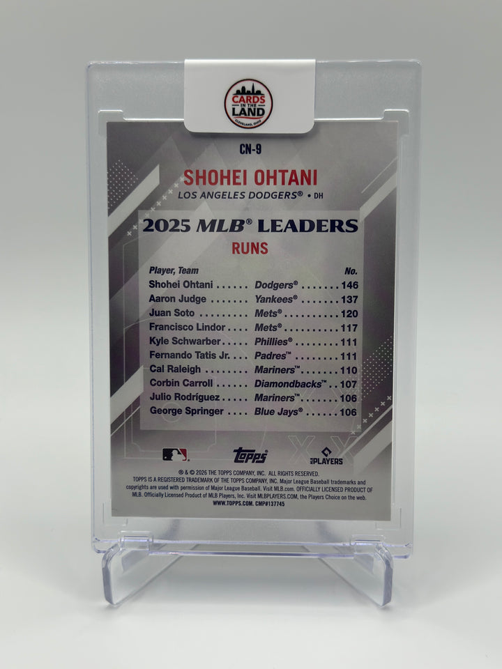 2026 Topps Shohei Ohtani Gold /50 #CN-9