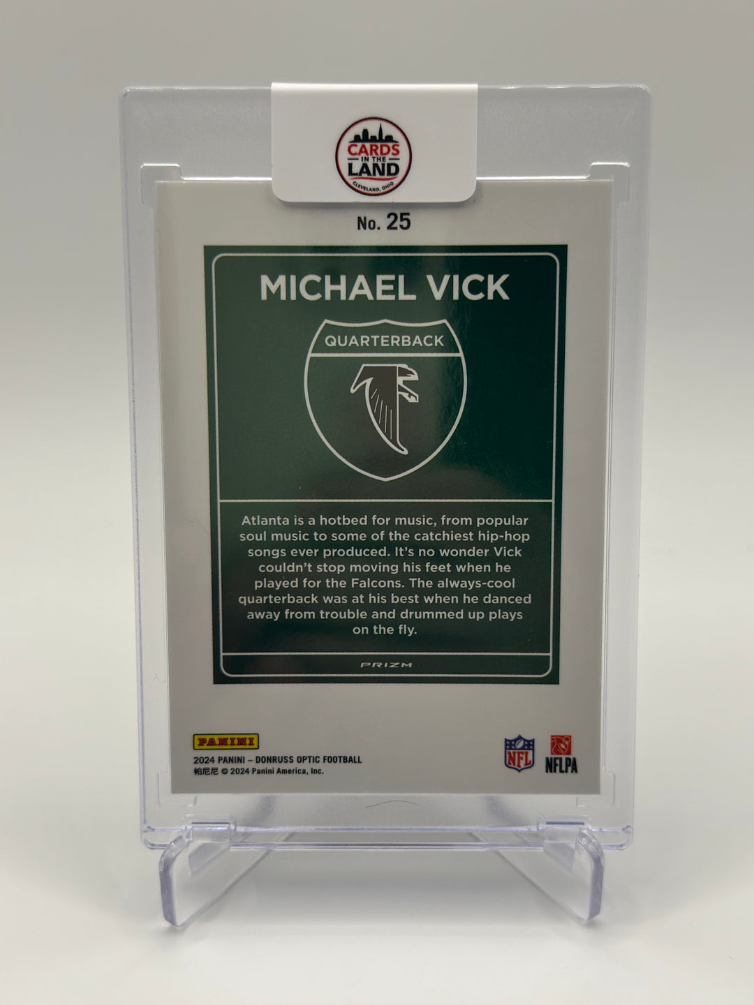 2024 Optic Michael Vick Downtown #25