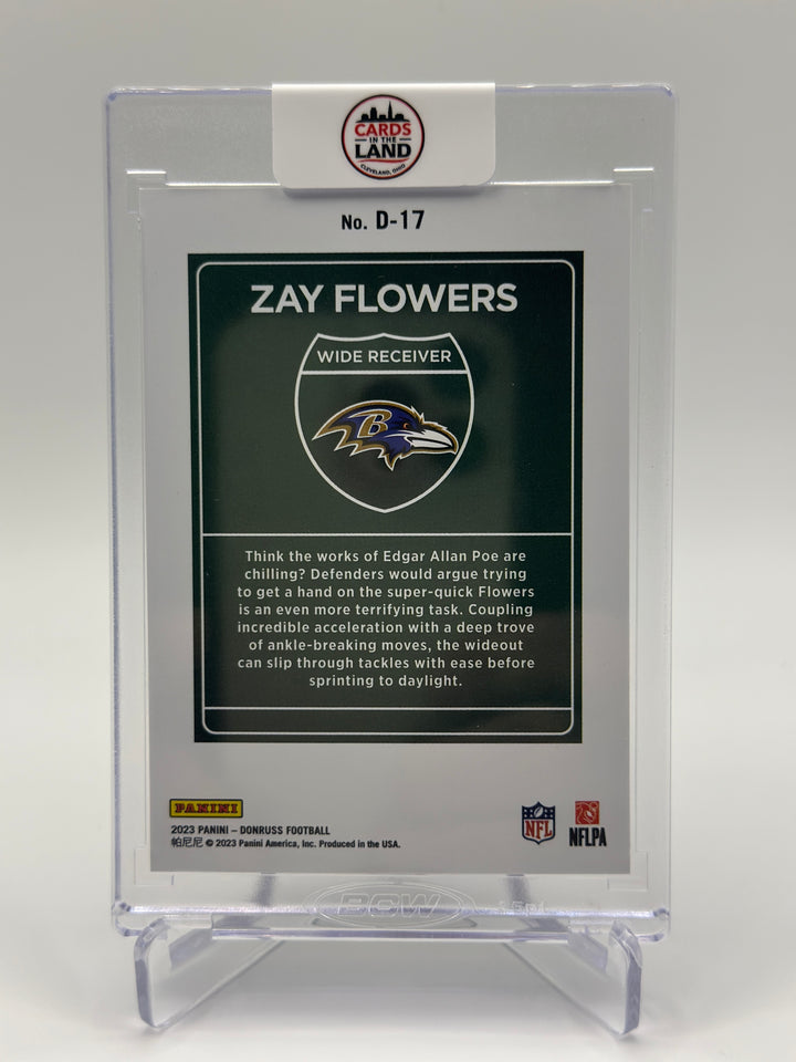 2023 Absolute Zay Flowers Downtown #D-17