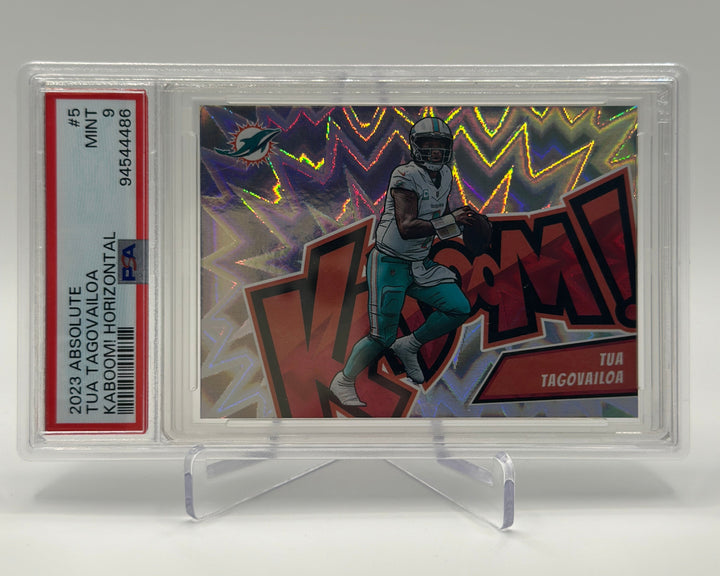 2023 Absolute Tua Tagovailoa Kaboom! #5 PSA 9