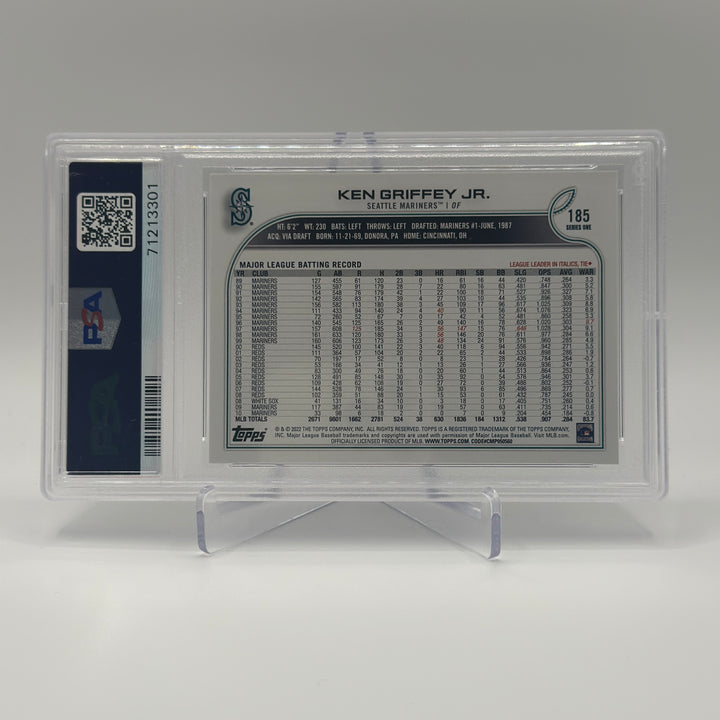 2022 Topps Ken Griffey Jr SP #185 PSA 10