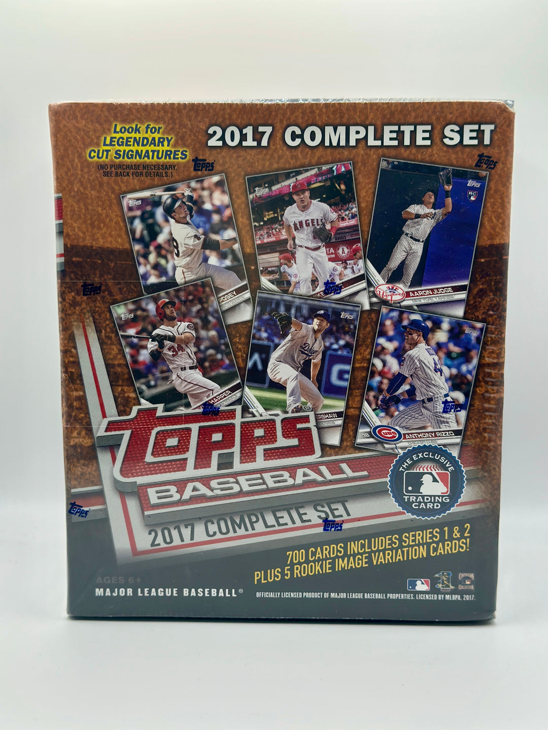 2017 Topps Baseball Factory-Sealed Factory Set (700 Cards) - Featuring Aaron Judge Rookie Card