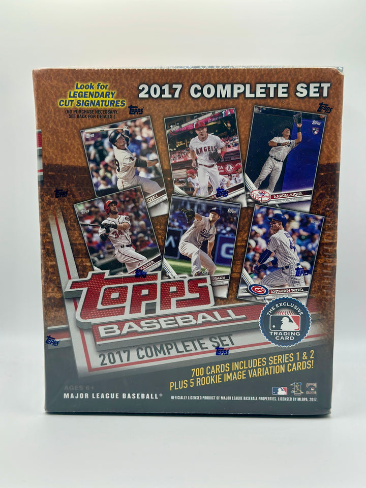 2017 Topps Baseball Factory-Sealed Factory Set (700 Cards) - Featuring Aaron Judge Rookie Card