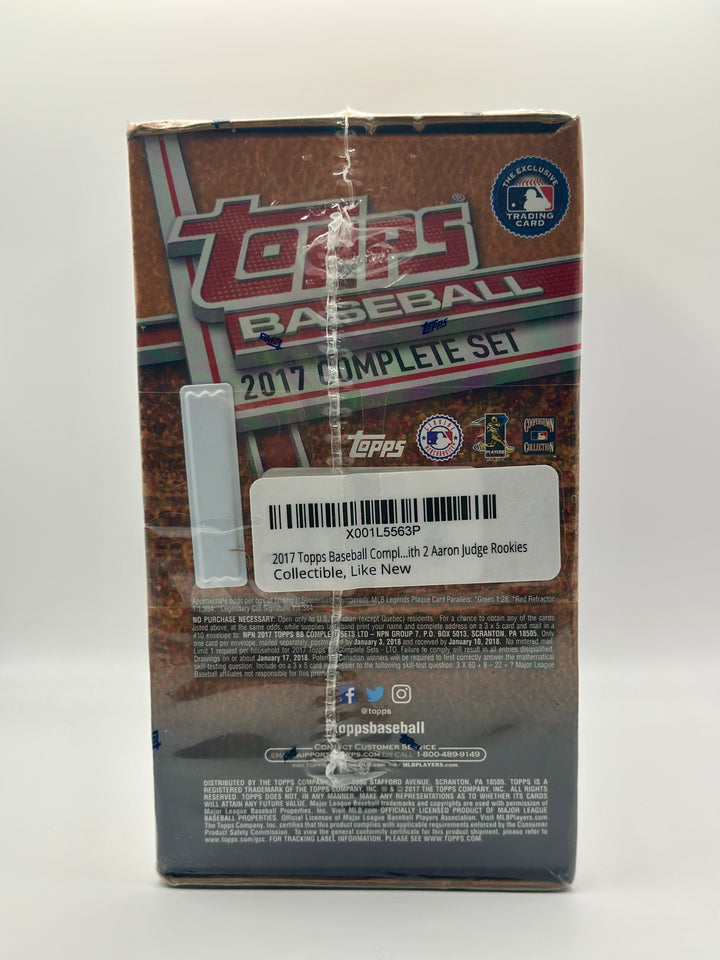 2017 Topps Baseball Factory-Sealed Factory Set (700 Cards) - Featuring Aaron Judge Rookie Card