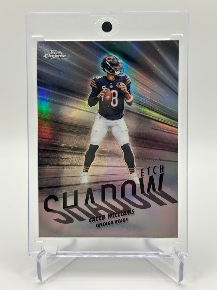 2025 Topps Chrome Caleb Williams Shadow Etch #SE-7
