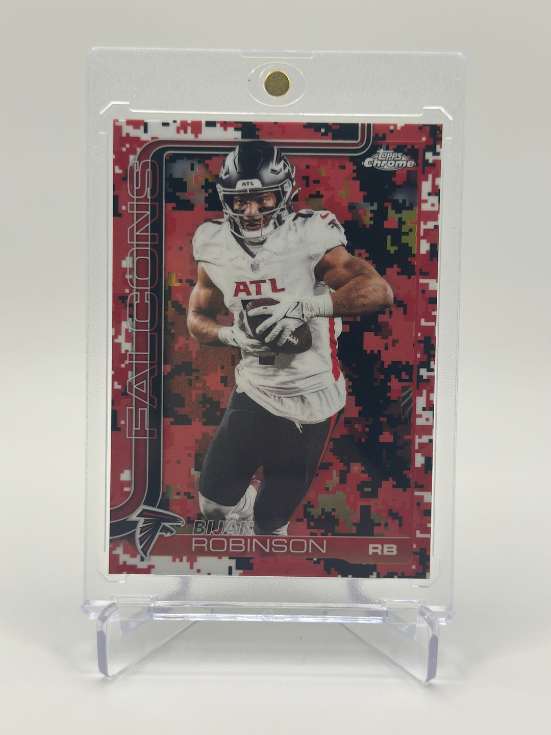 2025 Topps Chrome Bijan Robinson Team Camo #16