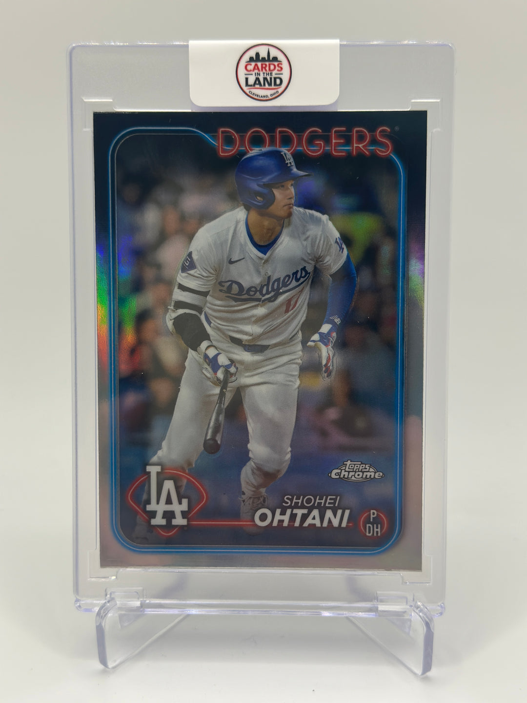 2024 Topps Chrome Shohei Ohtani Refractor #1
