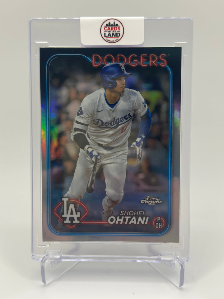 2024 Topps Chrome Shohei Ohtani Refractor #1