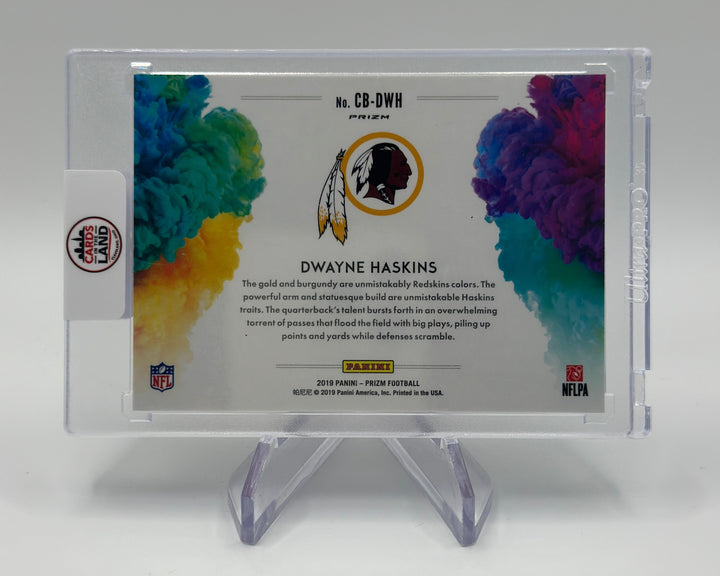 2019 Prizm Draft Picks Dwayne Haskins Color Blast #CB-DWH