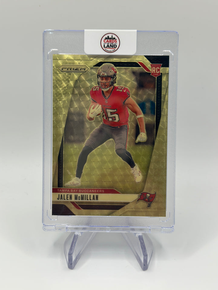 2024 Prizm Jalen McMillan Gold Vinyl /5