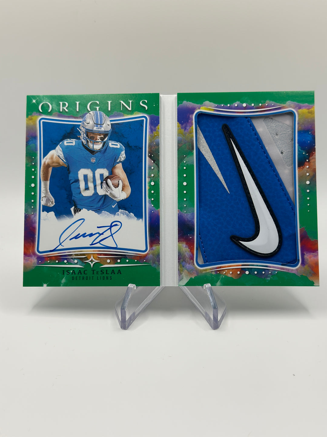 2025 Origins Isaac Teslaa Rookie Booklet Auto /2