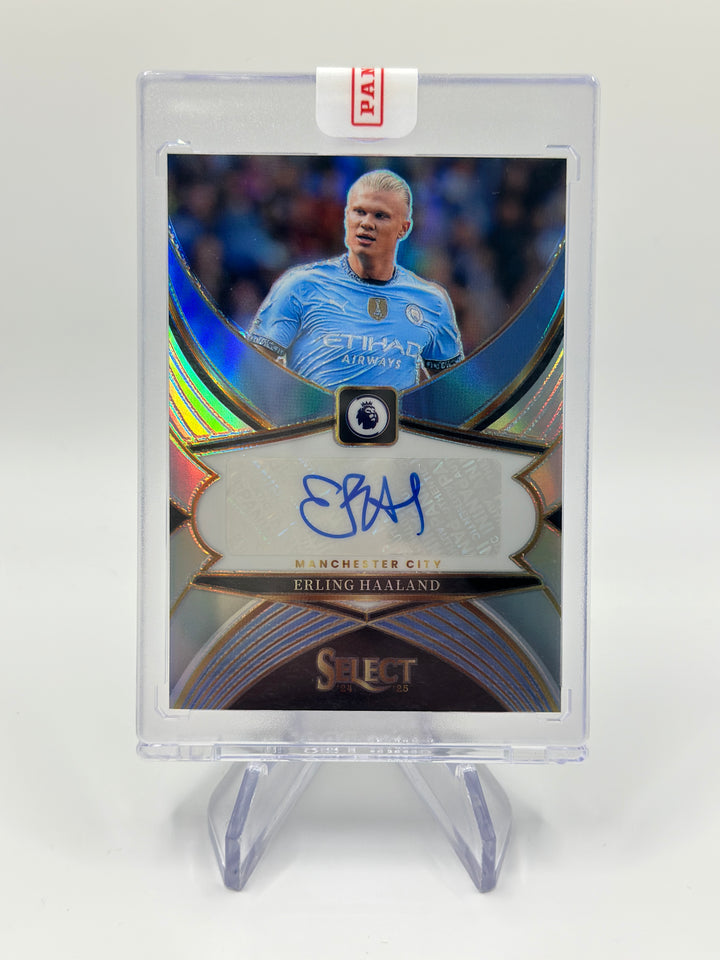 2024-25 Prizm Erling Haaland Auto Silver #SS-EH