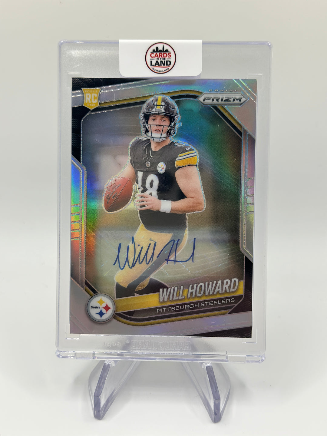 2025 Prizm Will Howard Auto Silver #367