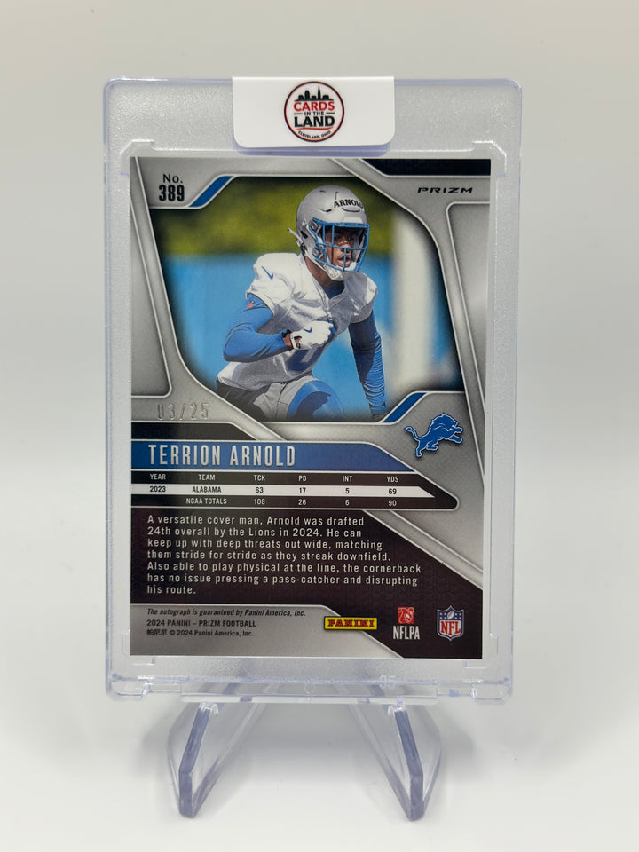 2024 Prizm Terrion Arnold Blue Auto /25