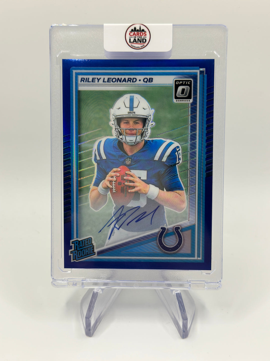 2025 Optic Riley Leonard Blue Auto /149