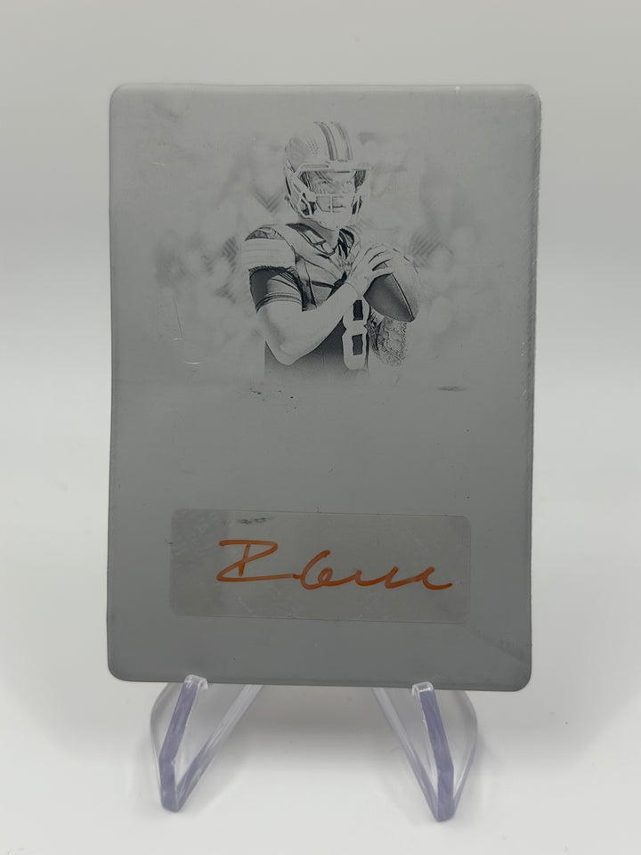 2025 National Treasures Dillon Gabriel Printing Plate Auto 1/1