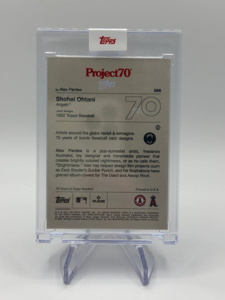 2021 Topps Project 70 Shohei Ohtani #566