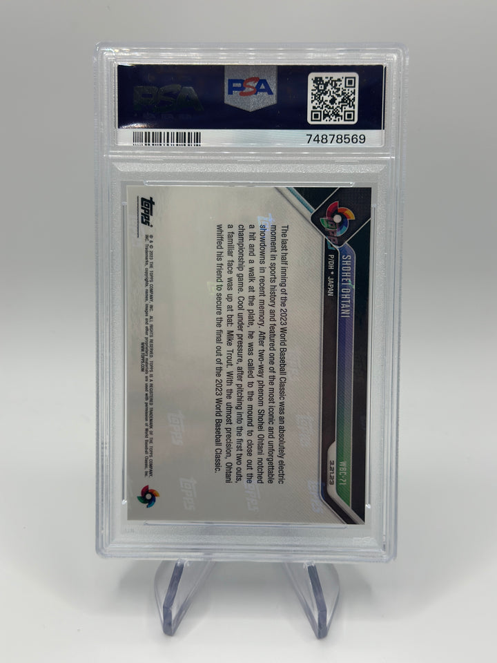 2023 Topps Now Shohei Ohtani WBC #WBC71 PSA 10