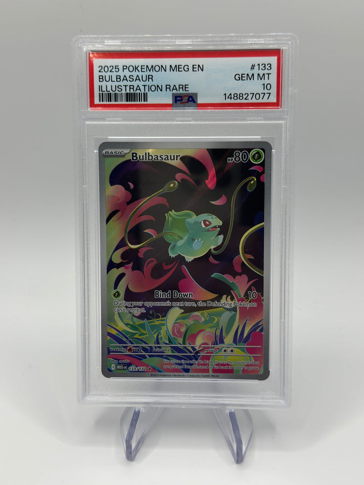 Pokémon Bulbasaur 133/132 PSA 10