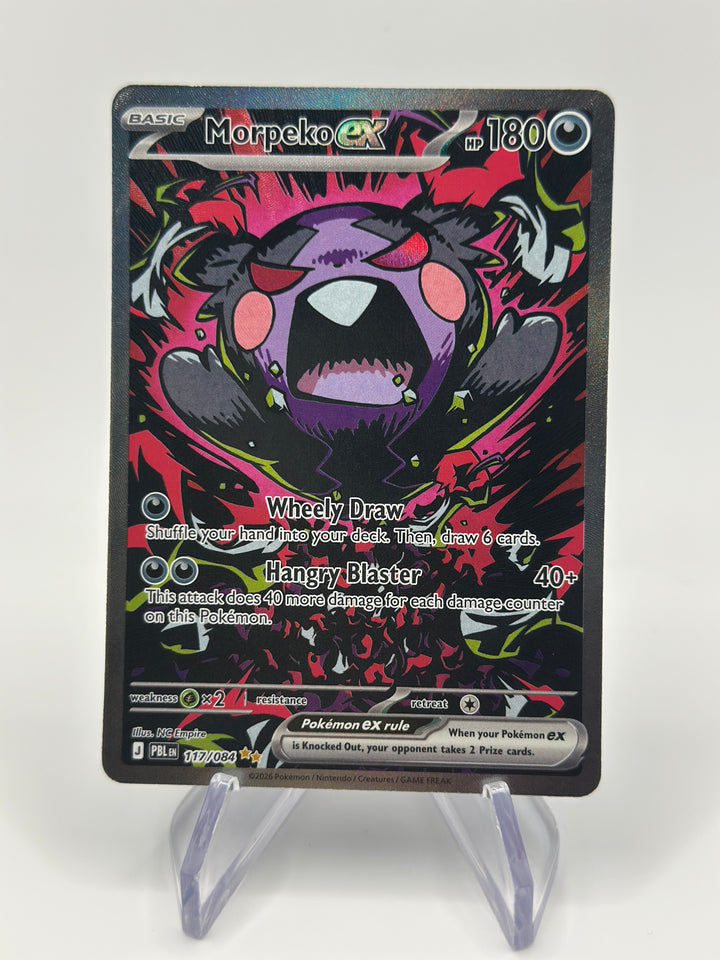 Pokémon Morpeko EX 117/84