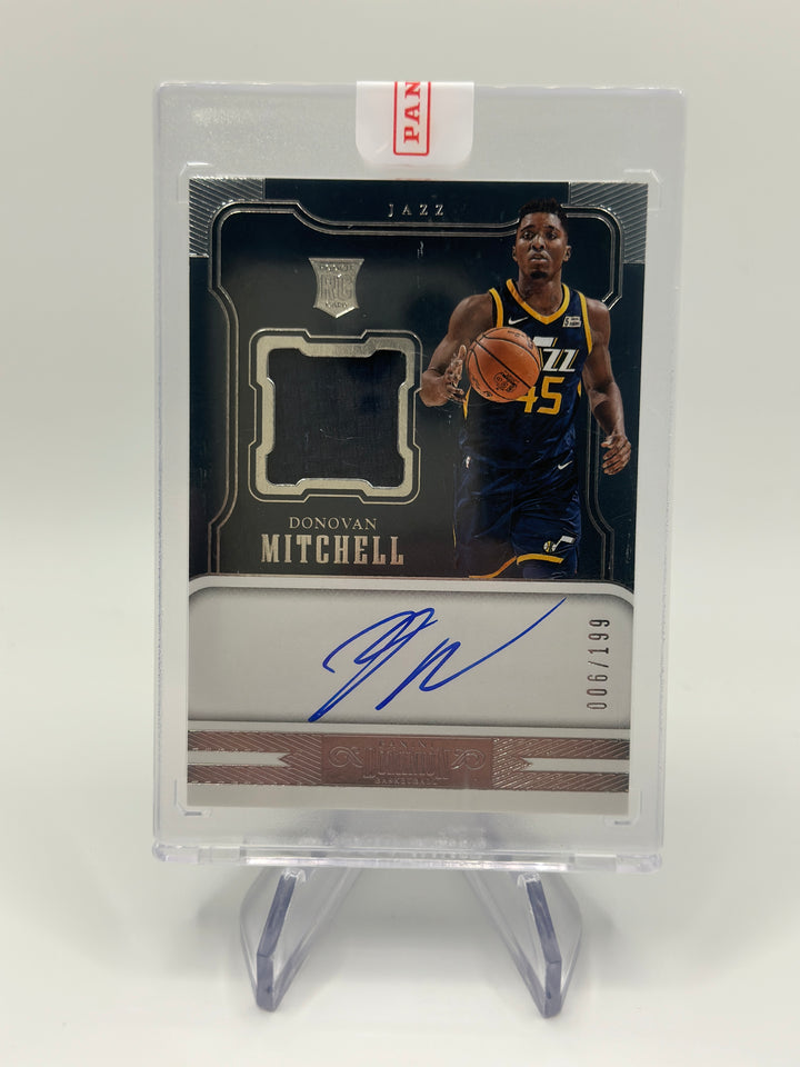 2017-18 Dominion Donovan Mitchell RPA Patch Auto /199