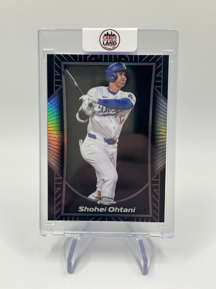 2025 Topps Chrome Shohei Ohtani Shadow Etch SE-1
