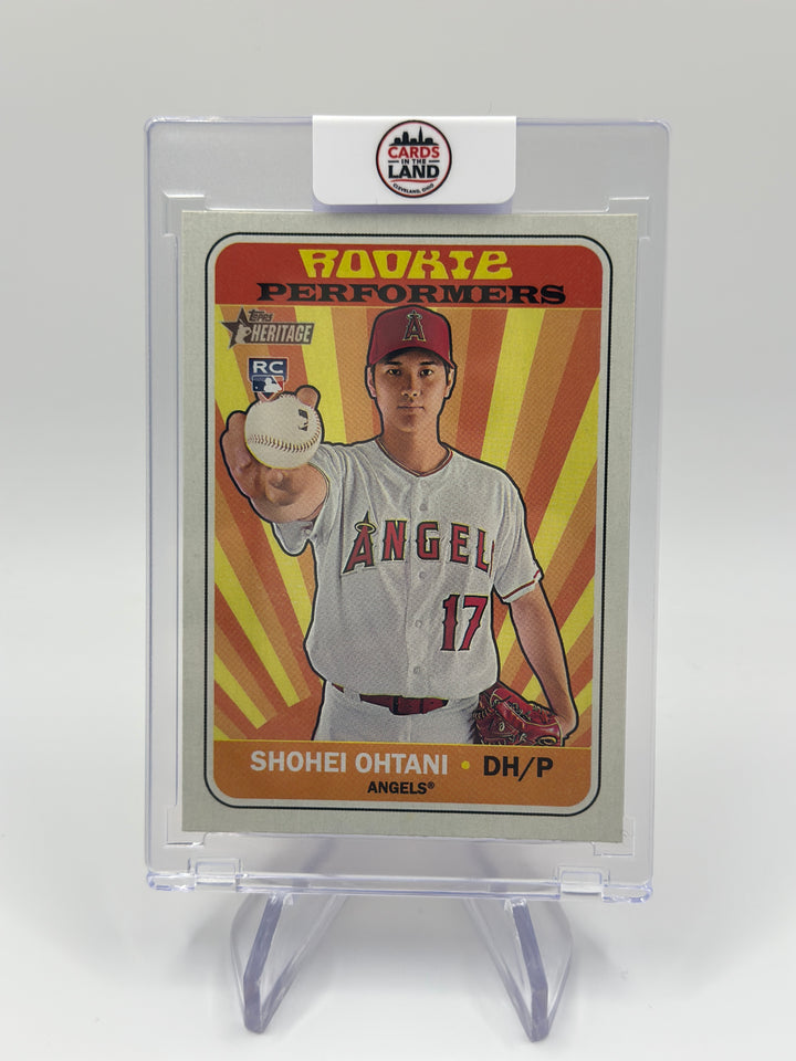 2018 Topps Heritage Shohei Ohtani RP-SO RC
