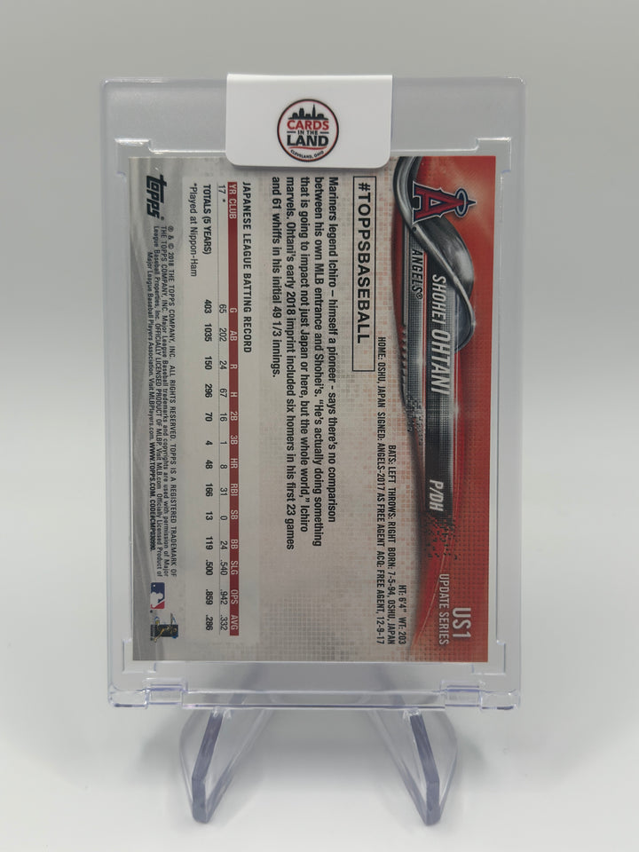 2018 Topps Update Shohei Ohtani #US1