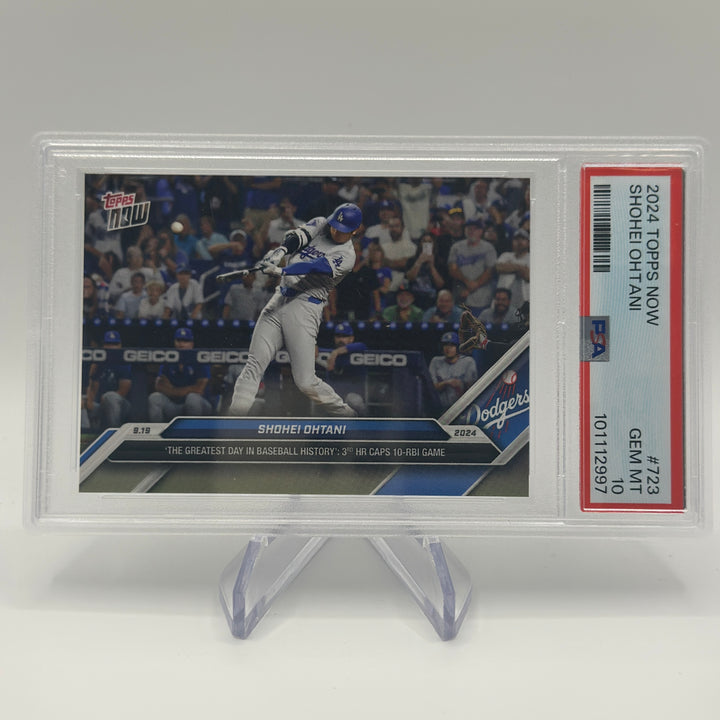 2024 Topps Now Shohei Ohtani #723 PSA 10