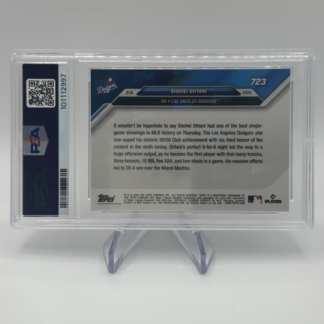 2024 Topps Now Shohei Ohtani #723 PSA 10
