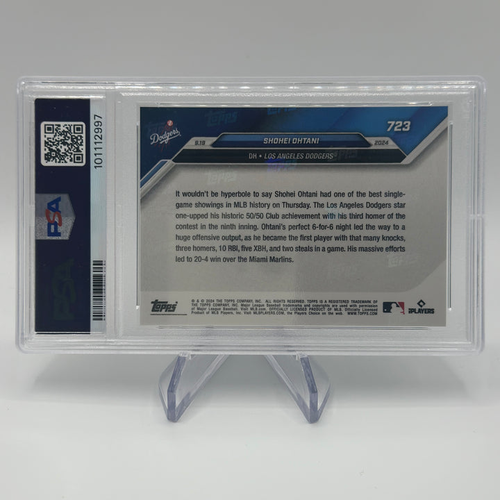 2024 Topps Now Shohei Ohtani #723 PSA 10