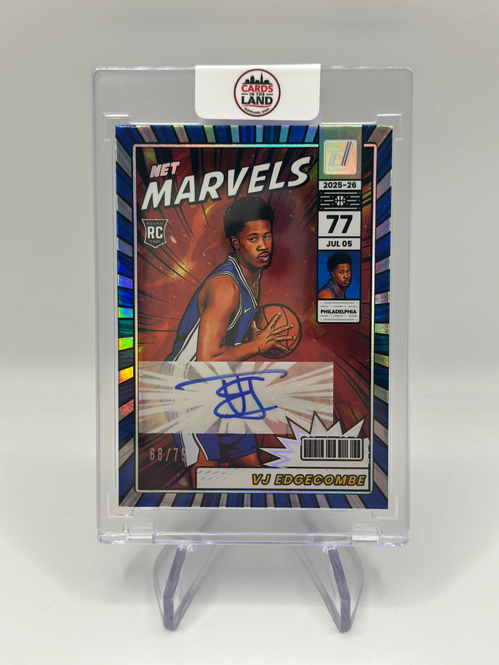 2025-26 Donruss Marvels VJ Edgecomb Marvels /75