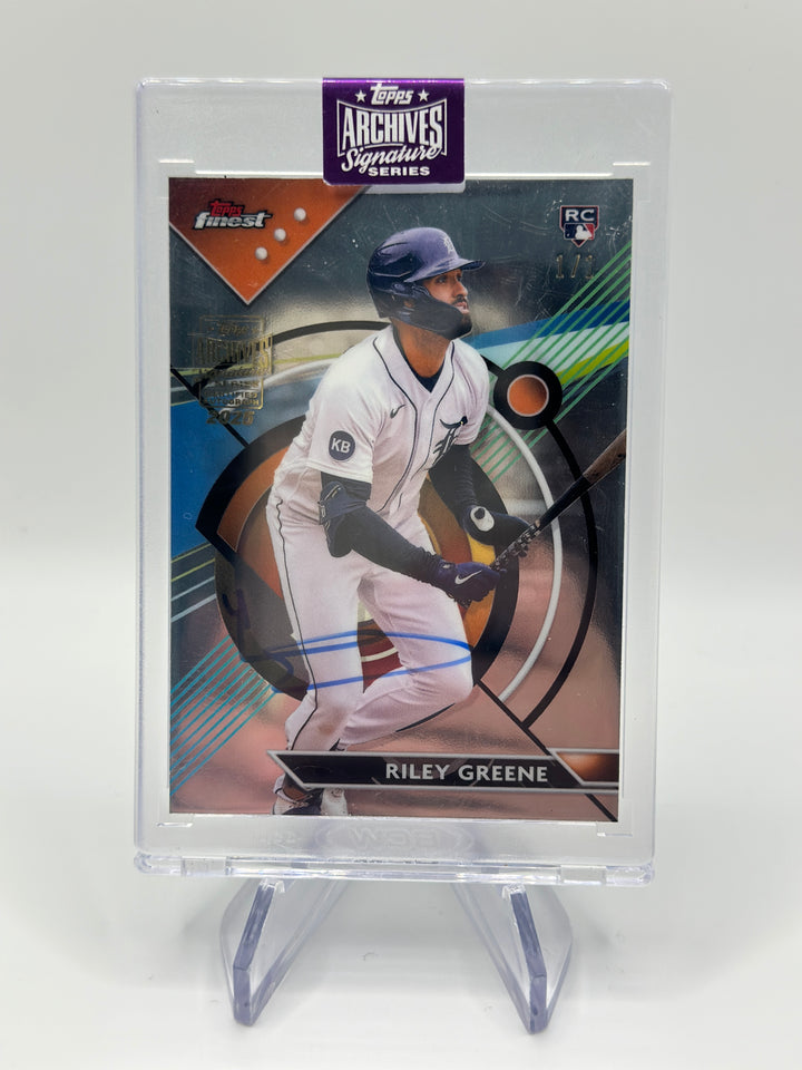Topps Archive Signature Series Riley Green Auto 1/1