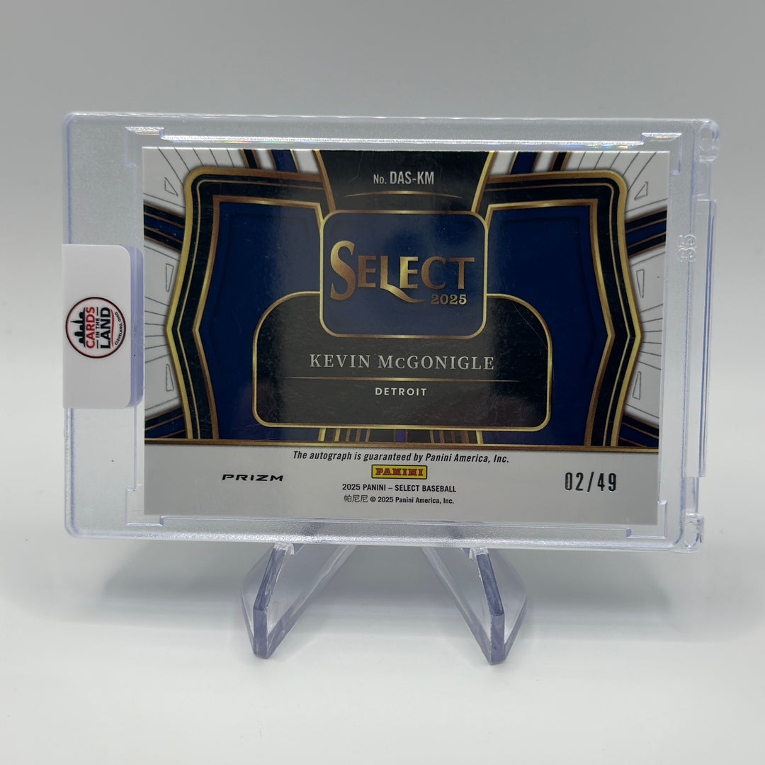 2025 Select Kevin McGonigle Auto /49