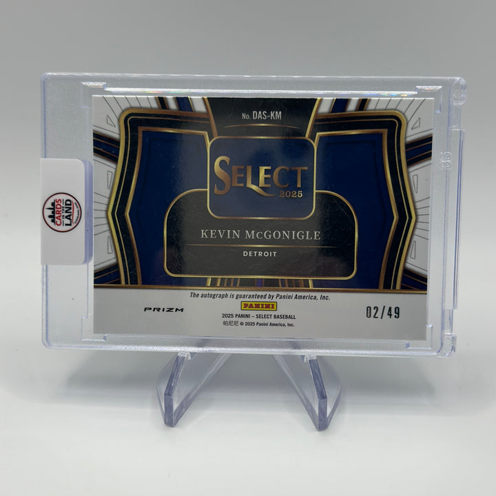 2025 Select Kevin McGonigle Auto /49