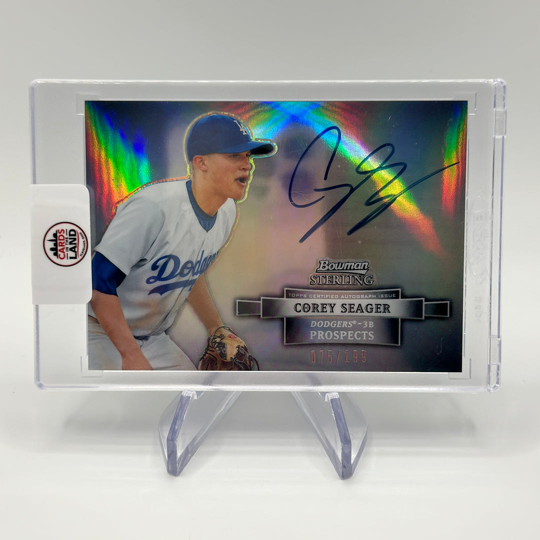 Bowman Sterling Corey Seager Auto /199