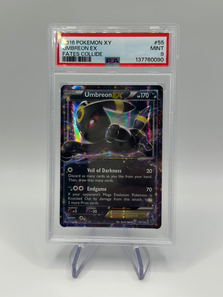 Pokémon Umbreon EX 55/124 PSA 9