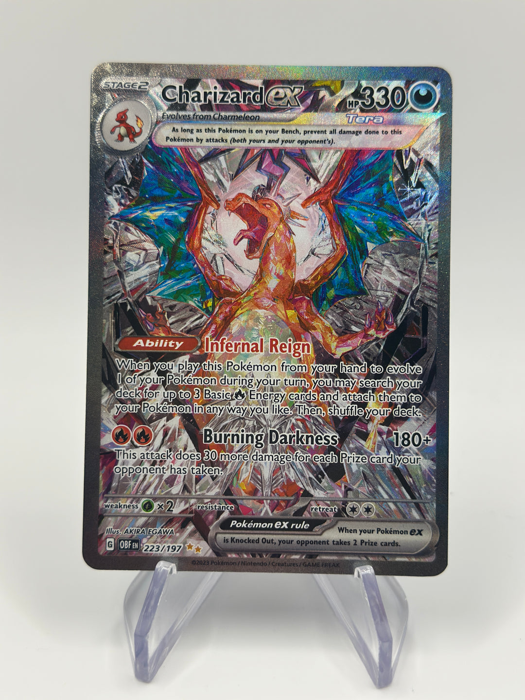 Pokémon Charizard EX 223/197