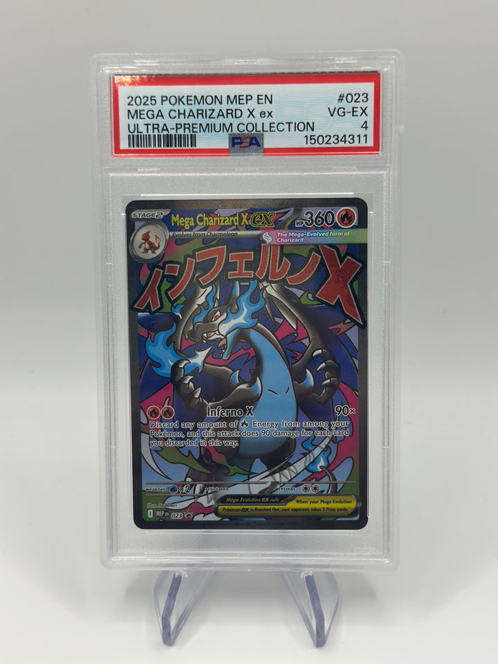 Pokémon Mega Charizard X EX #23 PSA 4