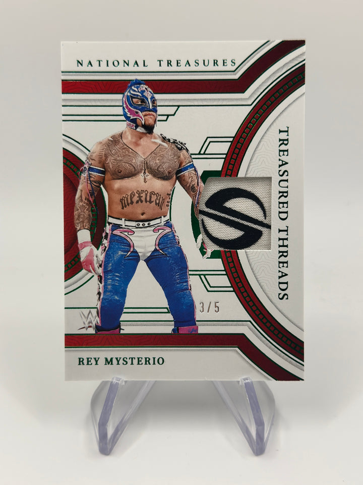 2024 National Treasures WWE Rey Mysterio Patch #TT-RMY