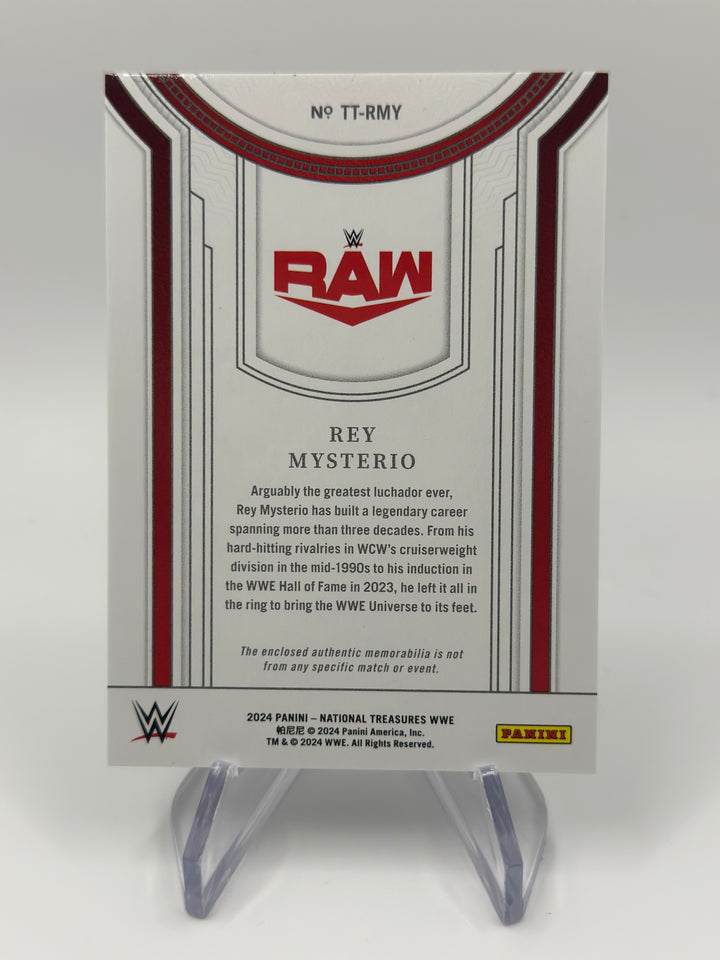 2024 National Treasures WWE Rey Mysterio Patch #TT-RMY