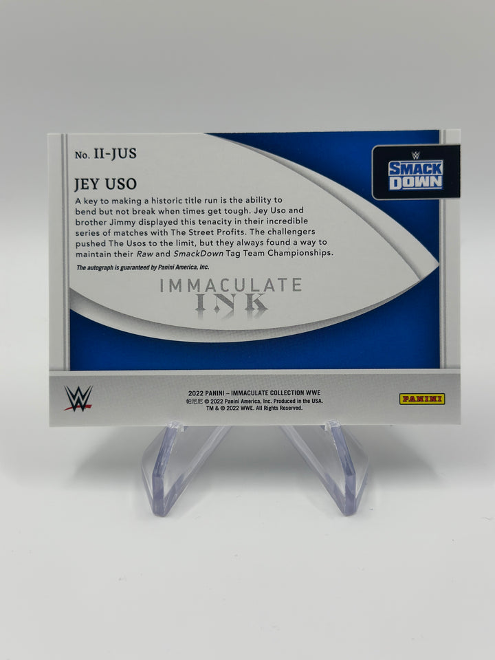 2022 Immaculate Jey Uso Auto /10
