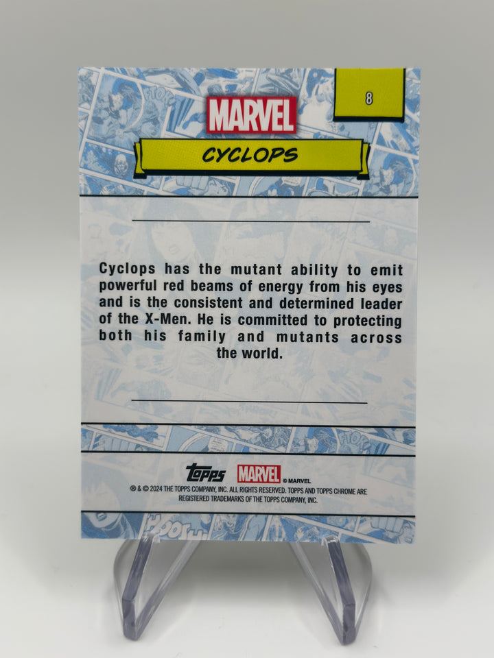 2024 Topps Marvel Sapphire Cyclops /75