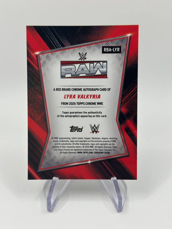 2026 Topps Chrome Lyra Valkyria Auto /25