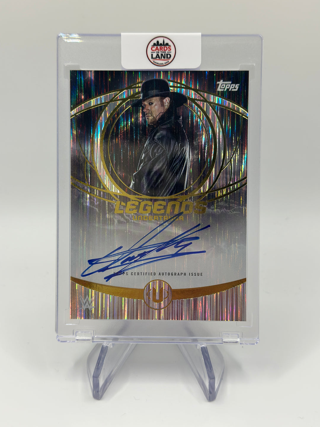 2025 Topps WWE Undertaker Auto #LGA-UND