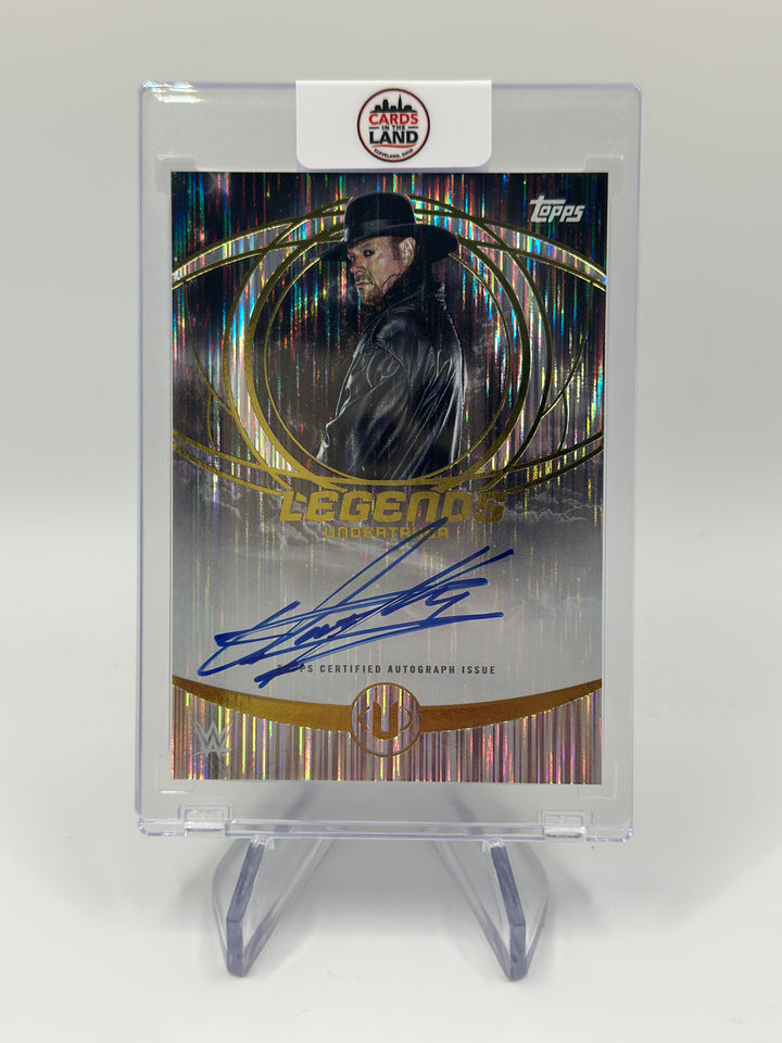 2025 Topps WWE Undertaker Auto #LGA-UND